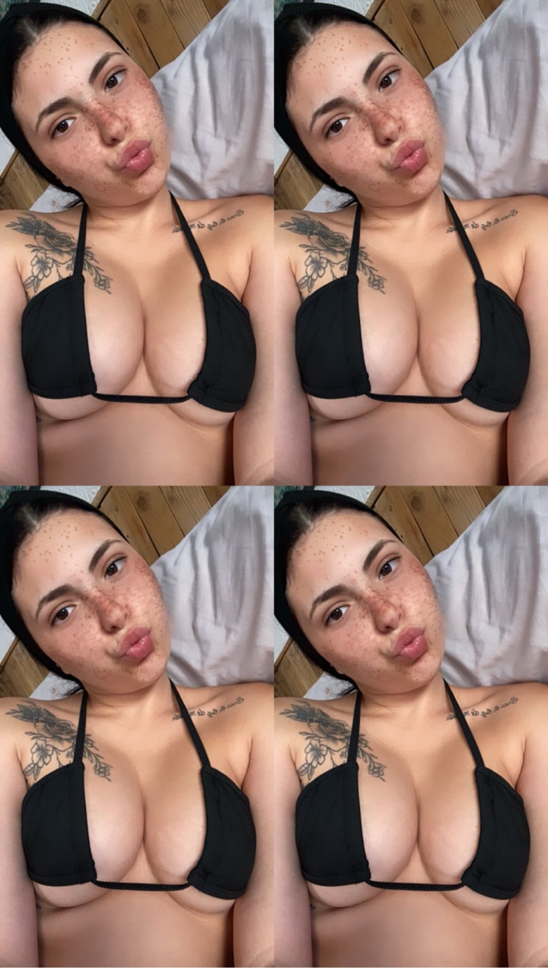 Candid photo from a video chat profile